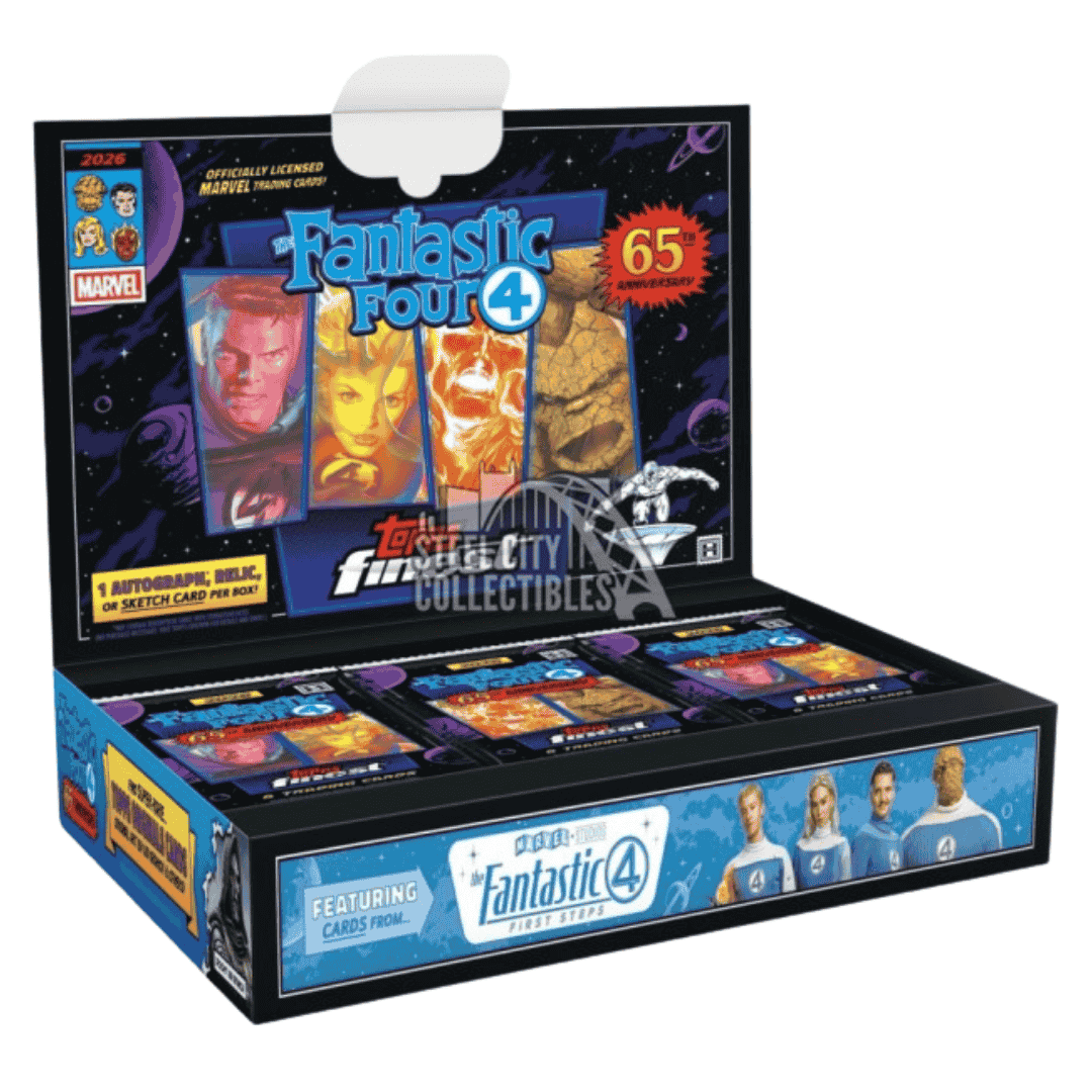 2026 Topps Marvel Finest The Fantastic Four 65th Anniversary Hobby Box