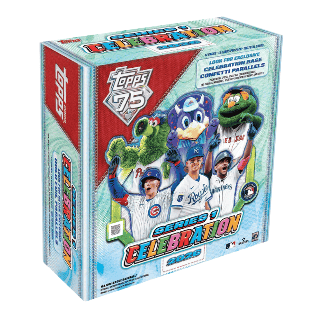 2026 Topps Series 1 Baseball Celebration Mega Box