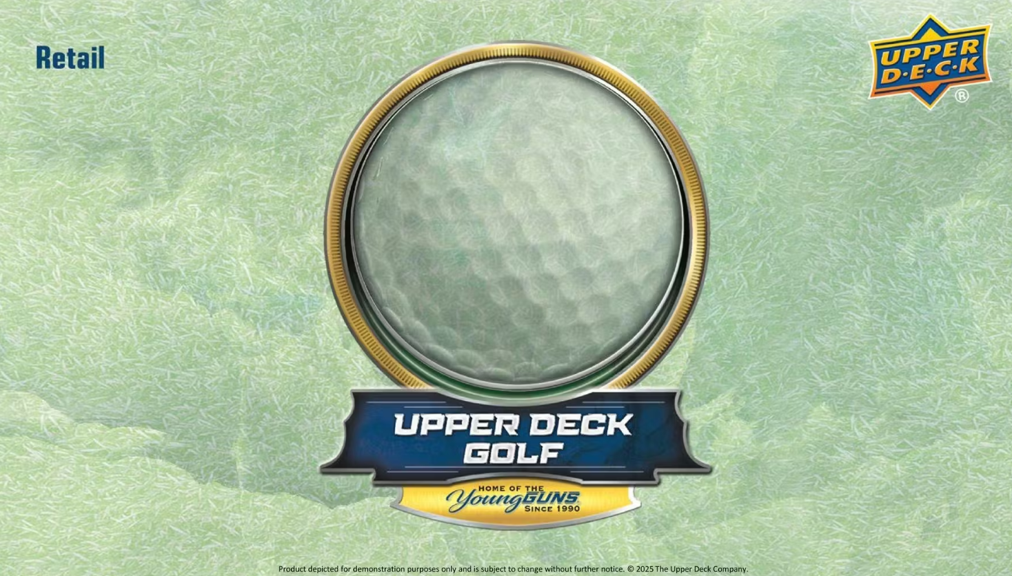 2026 Upper Deck Golf Tin Pack