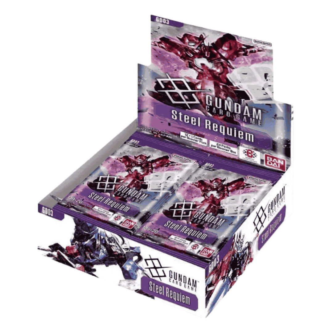 Bandai Gundam Card Game Steel Requiem Booster Box