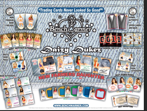 Benchwarmer Daizy Dukez Series 2 Trading Cards 16-Box Case