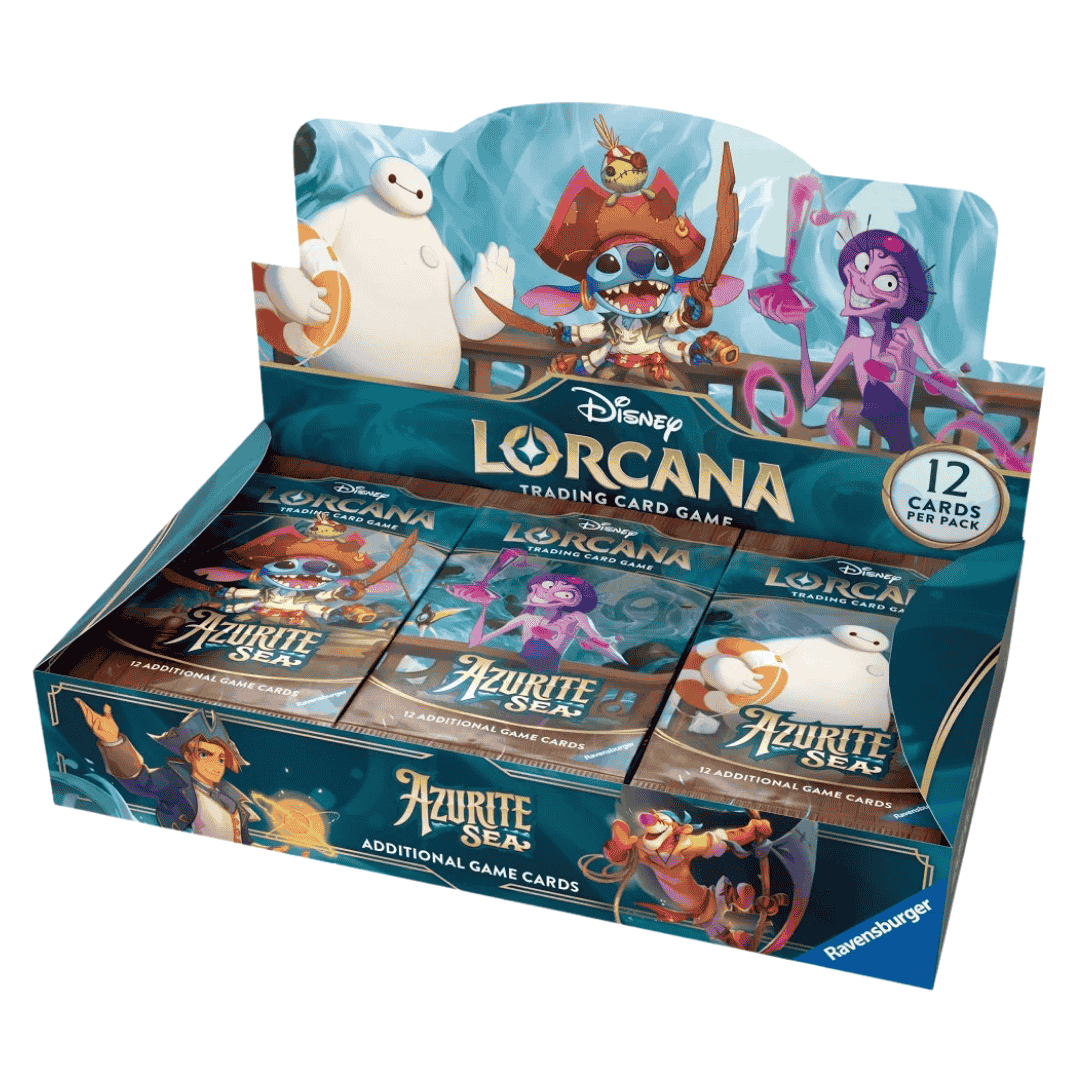 Disney Lorcana Azurite Sea Booster Box