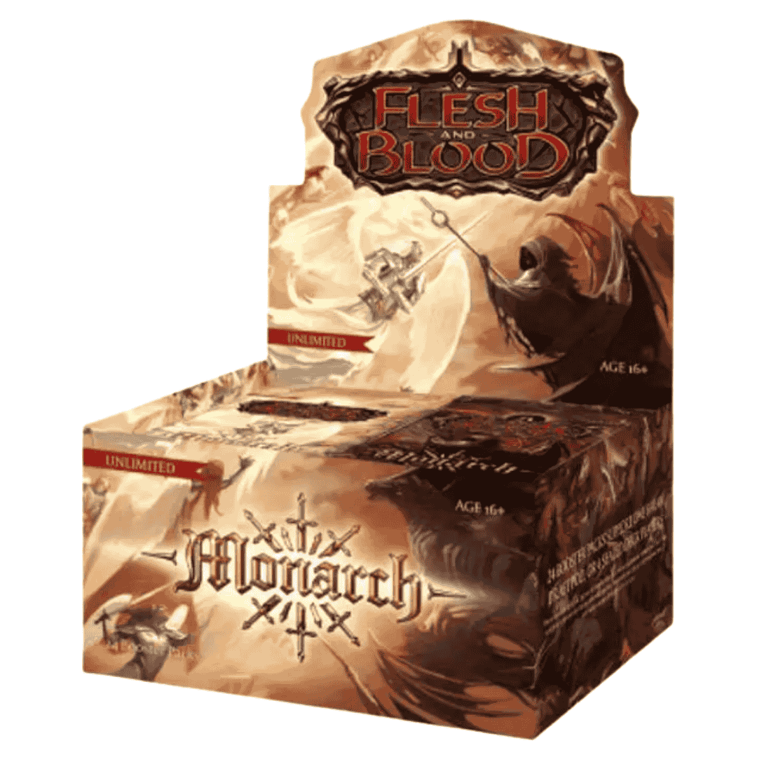  Flesh and Blood Trading Card Game Monarch (Unlimited) Booster Box