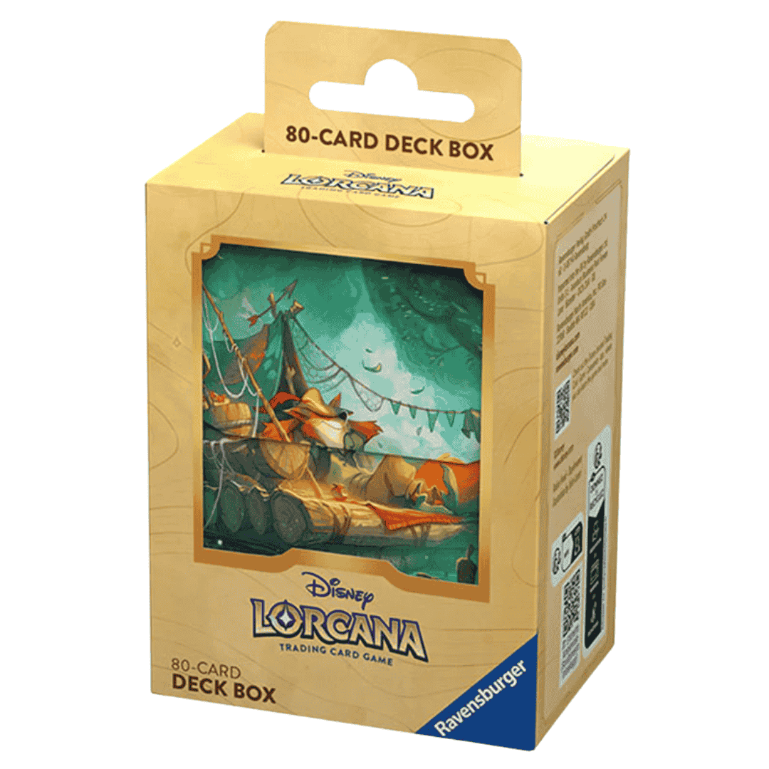 Lorcana Into the Inklands Robin Hood Deck Box