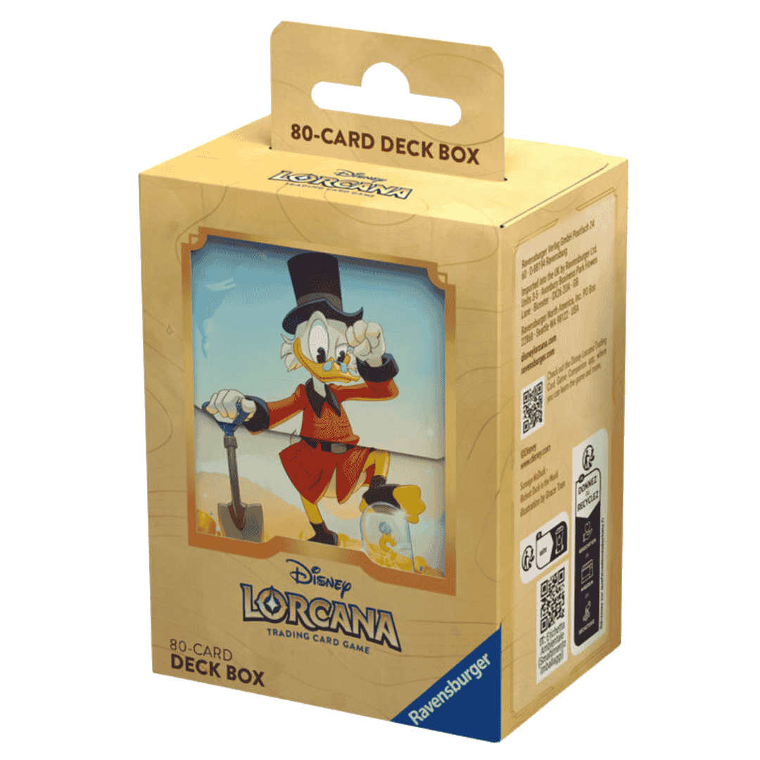 Lorcana Into the Inklands Scrooge McDuck Deck Box