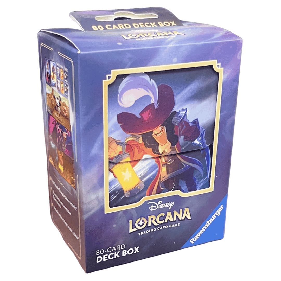 Lorcana The First Chapter Captain Hook Deck Box