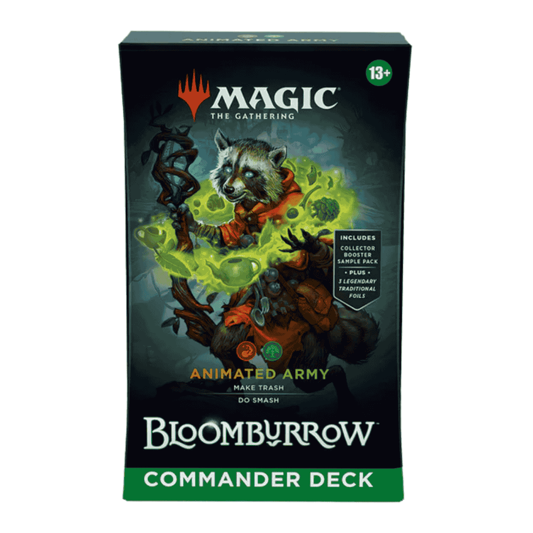 Magic the Gathering: Bloomburrow Commander Deck (Animated Army)