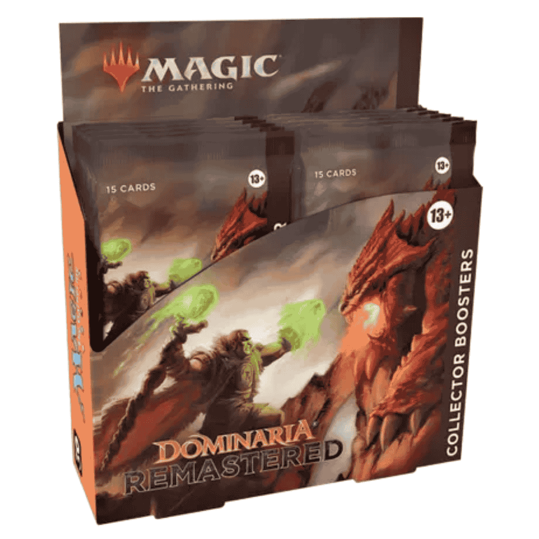 Magic the Gathering Dominaria Remastered Collector Booster Box