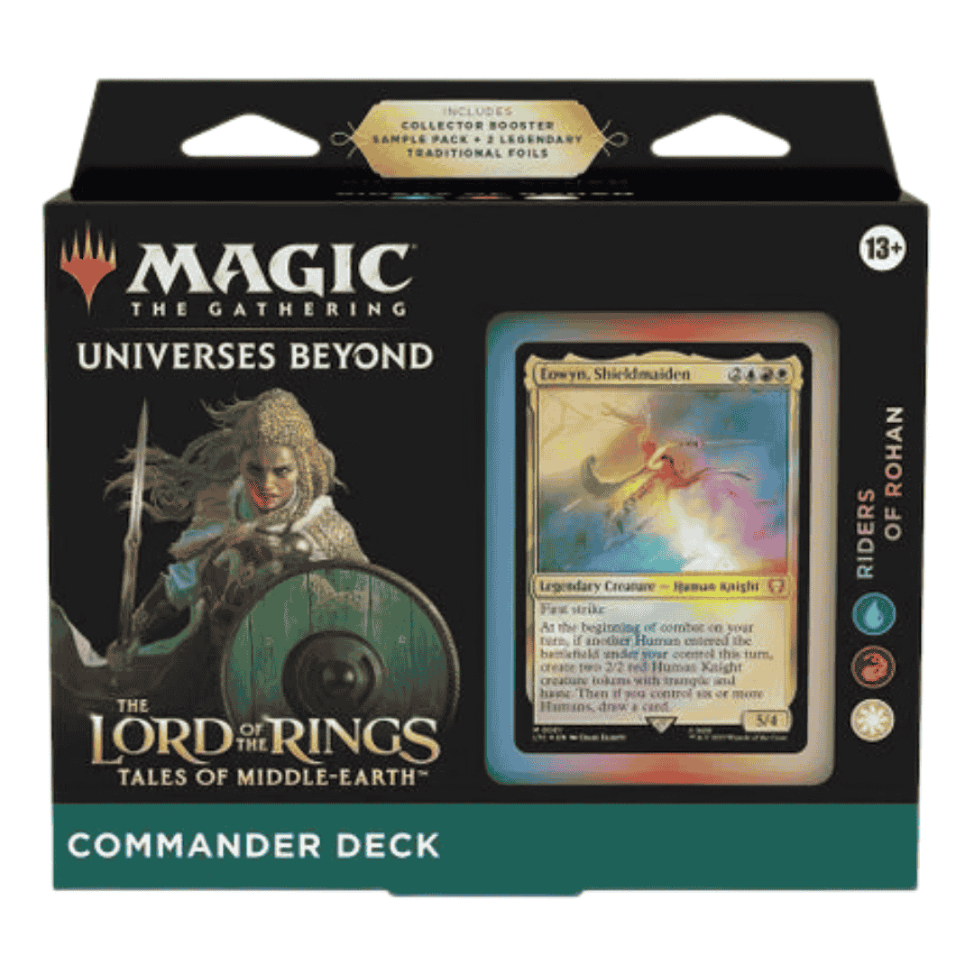 Magic the Gathering Lord Of The Rings: Tales of Middle-Earth Commander Deck Box