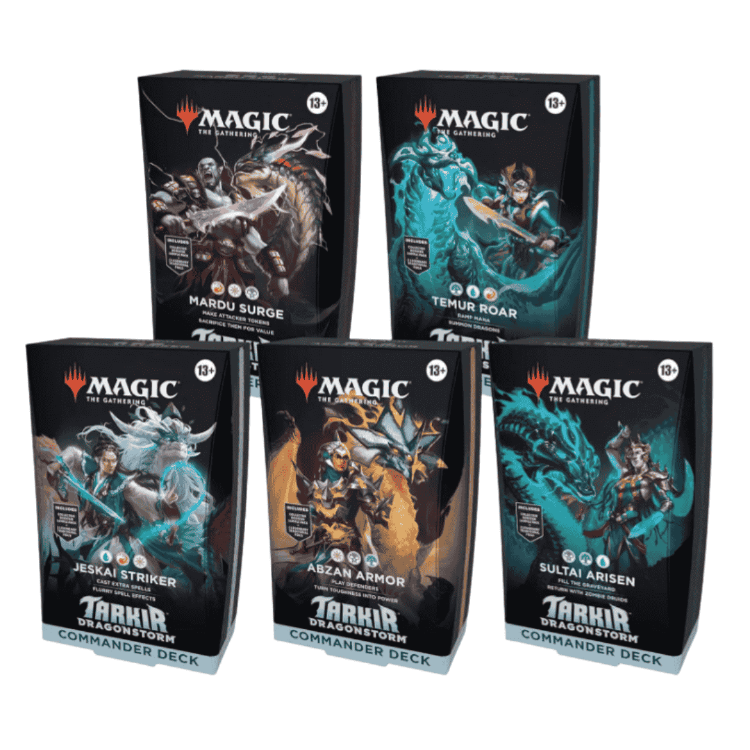  Magic: The Gathering Tarkir Dragonstorm Commander Deck Box