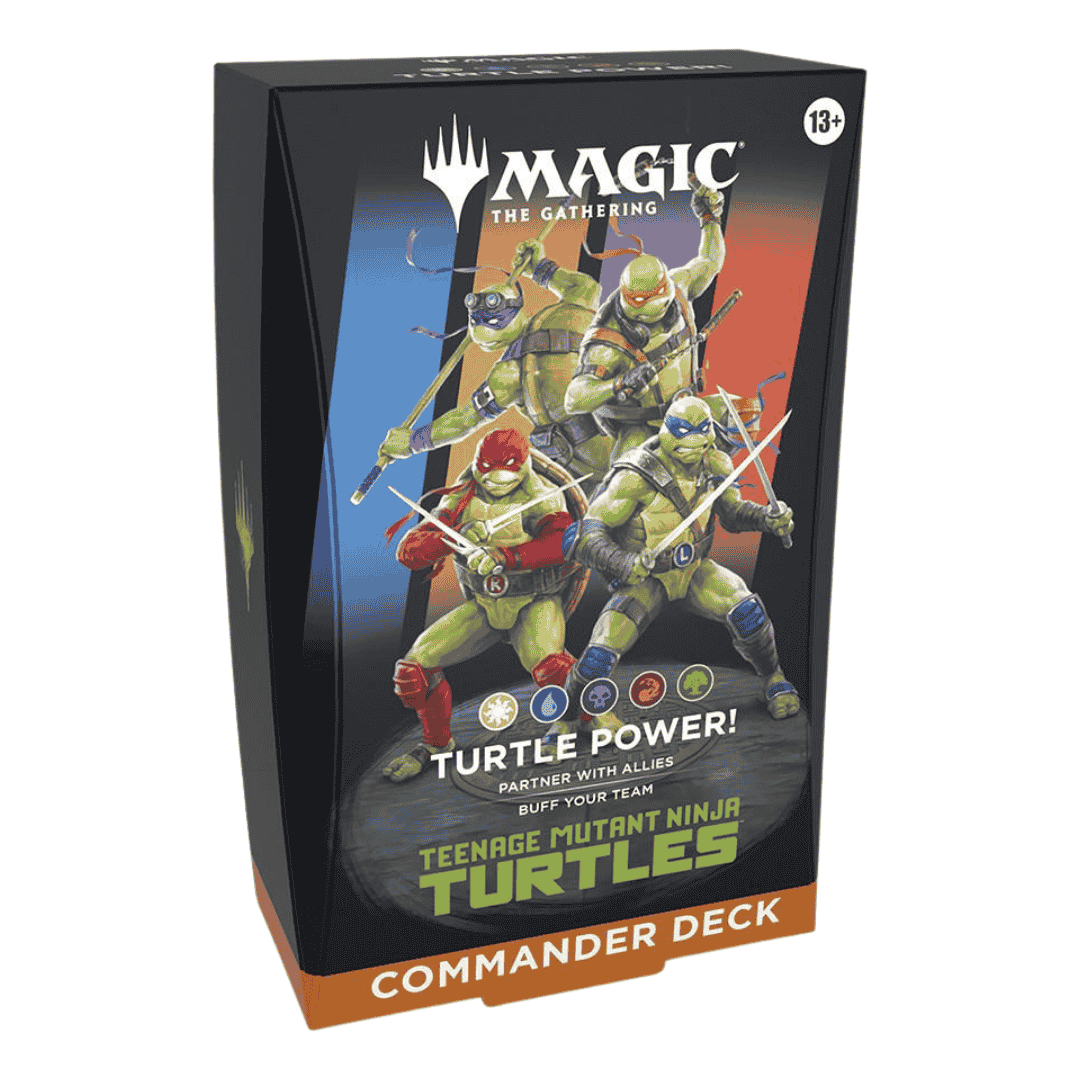 Magic the Gathering Teenage Mutant Ninja Turtles Commander Deck