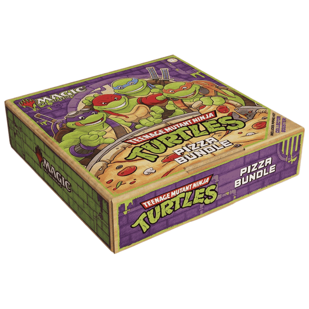 Magic the Gathering Teenage Mutant Ninja Turtles Pizza Bundle Box