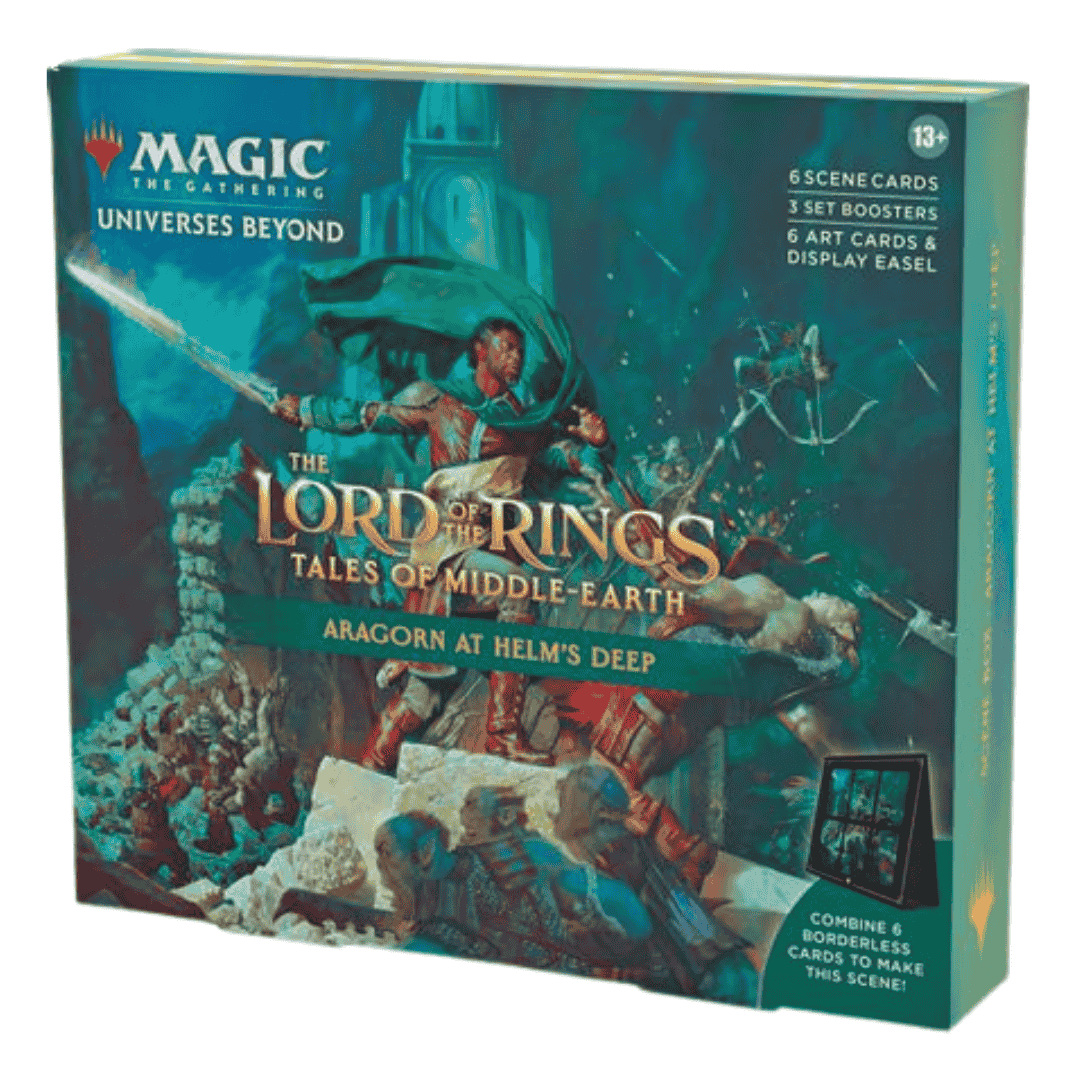Magic the Gathering The Lord of the Rings: Tales of Middle-earth Scene Box (Aragorn at Helm's Deep)