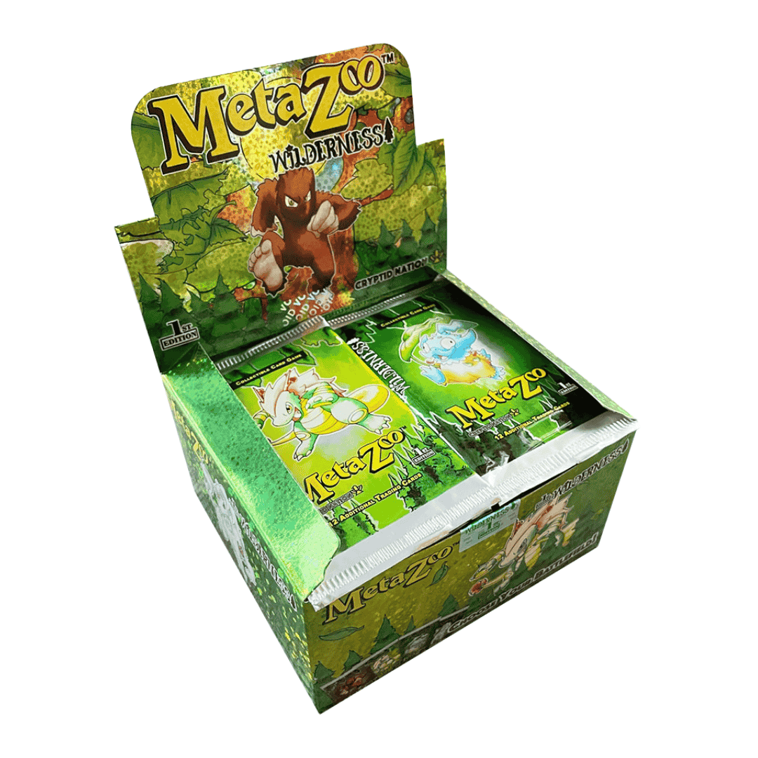 MetaZoo Trading Card Game Cryptid Nation Wilderness Booster Box
