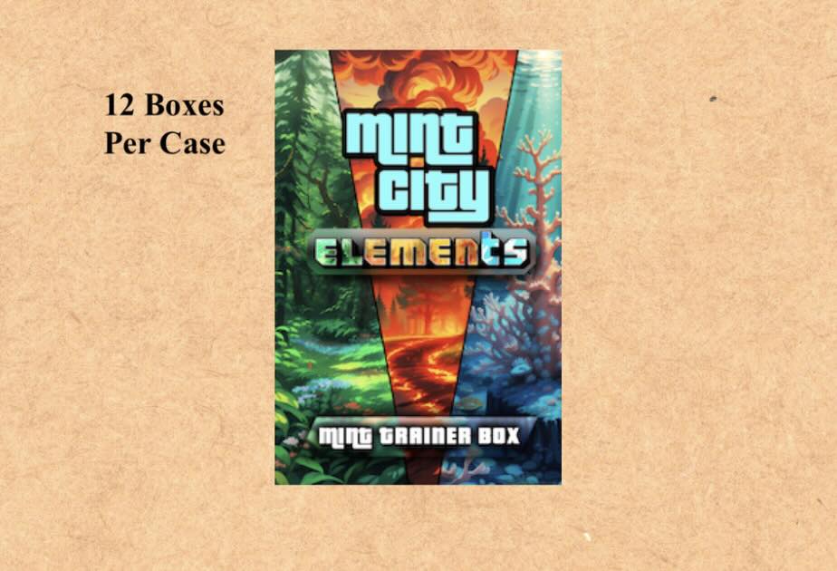 Mint City Elements TCG Mint Trainer Mystery 12-Box Case