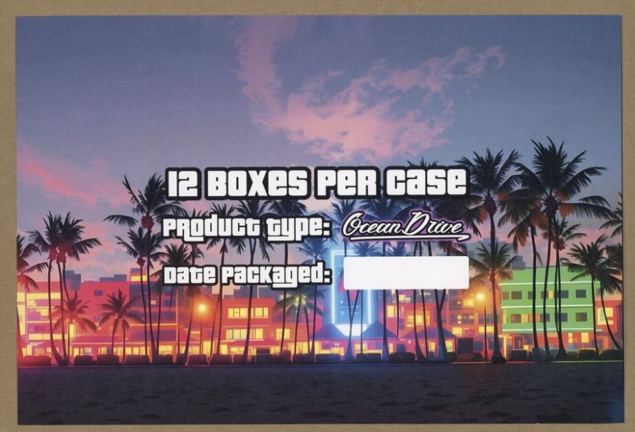 Mint City Ocean Drive Multi-Sport Mystery Pack 12-Box Case