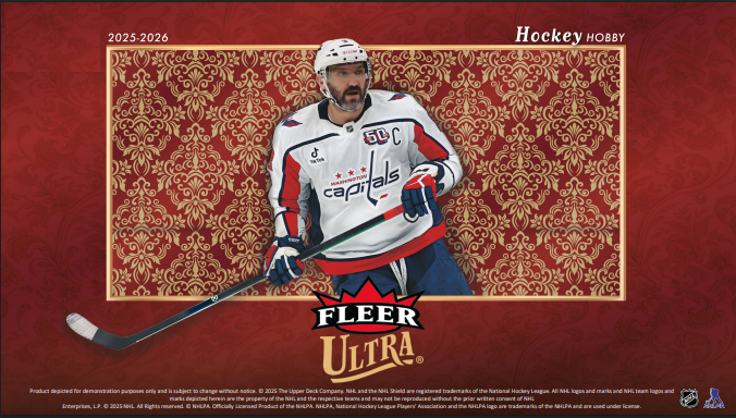 2025-26 Upper Deck Fleer Ultra Hockey Hobby Box