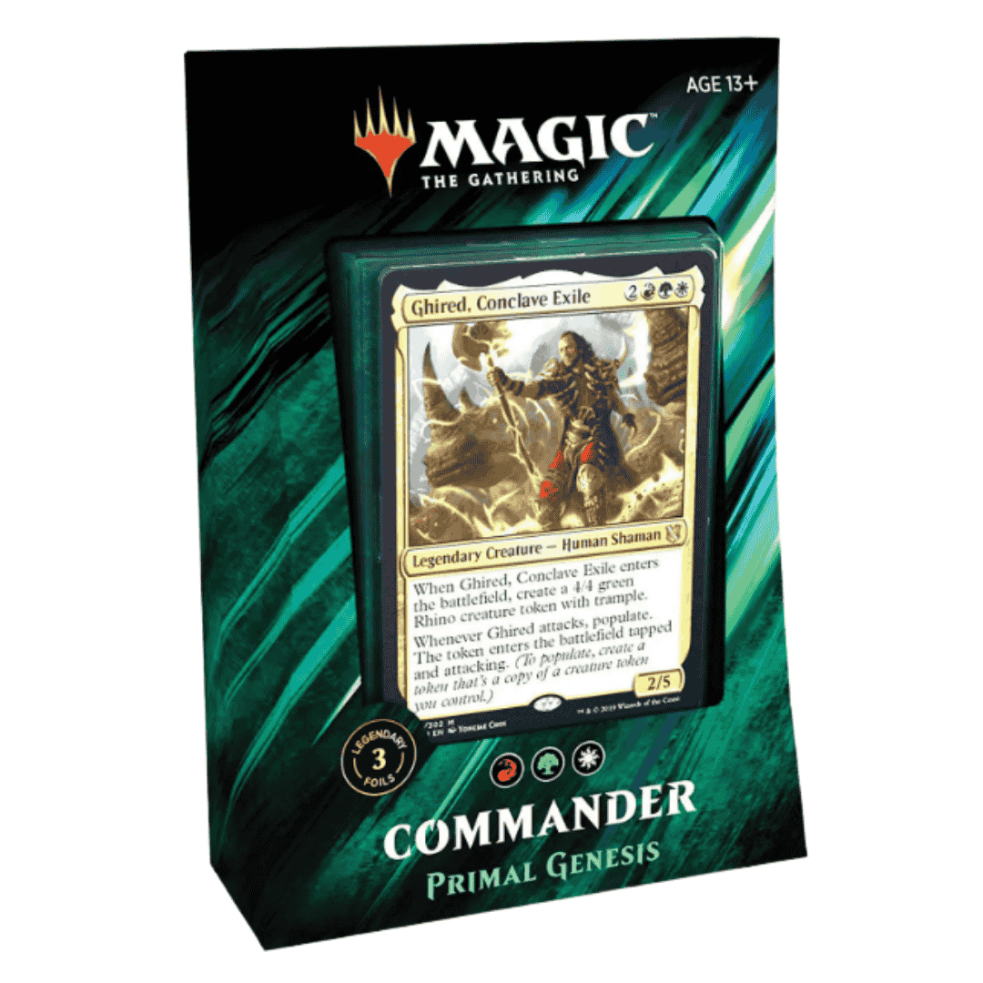  MtG Commander 2019 Primal Genesis Deck 