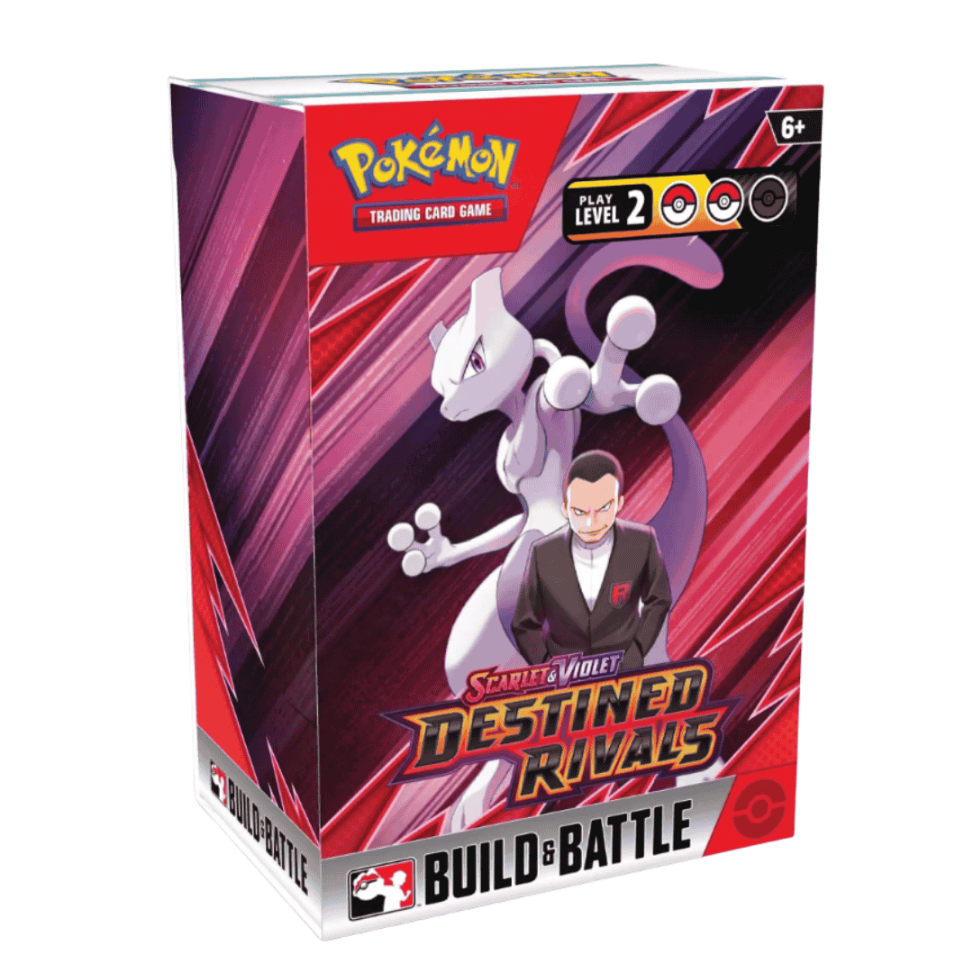 Pokemon Scarlet & Violet Destined Rivals Build & Battle Deck Box