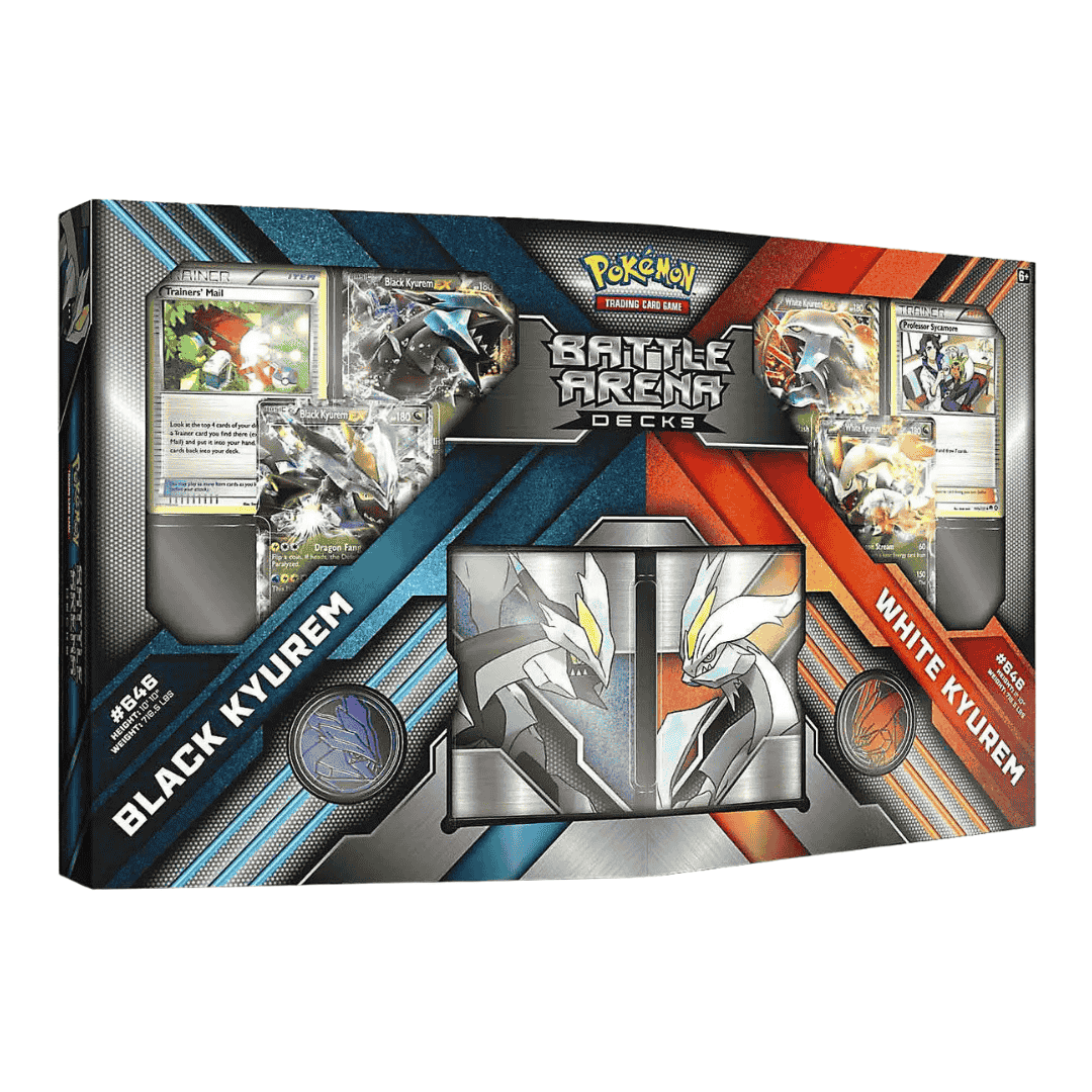 Pokemon Black & White Black Kyurem vs. White Kyurem 2-Player Battle Arena Decks