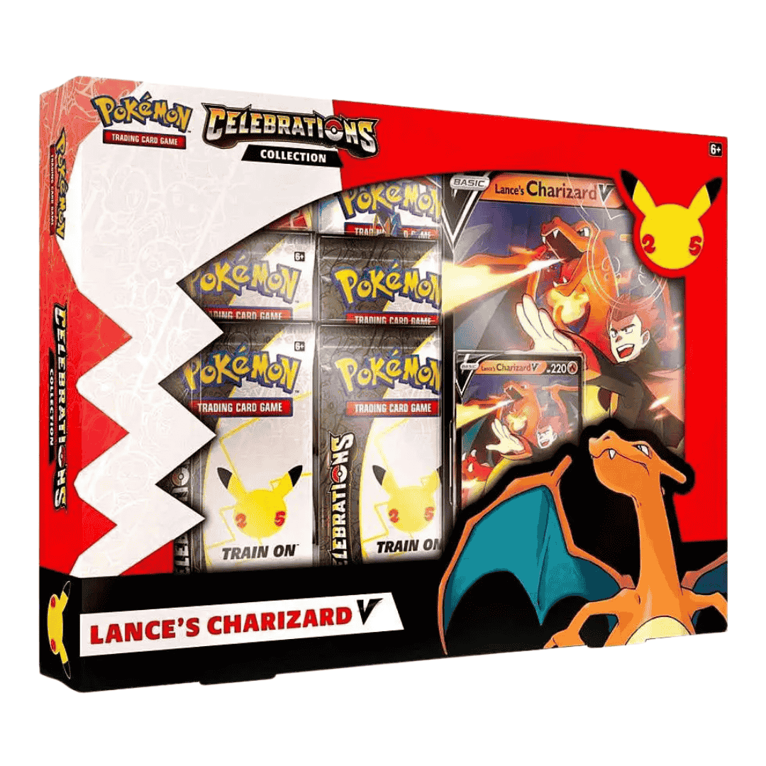 Pokemon Celebrations Lance's Charizard V Collection Box 