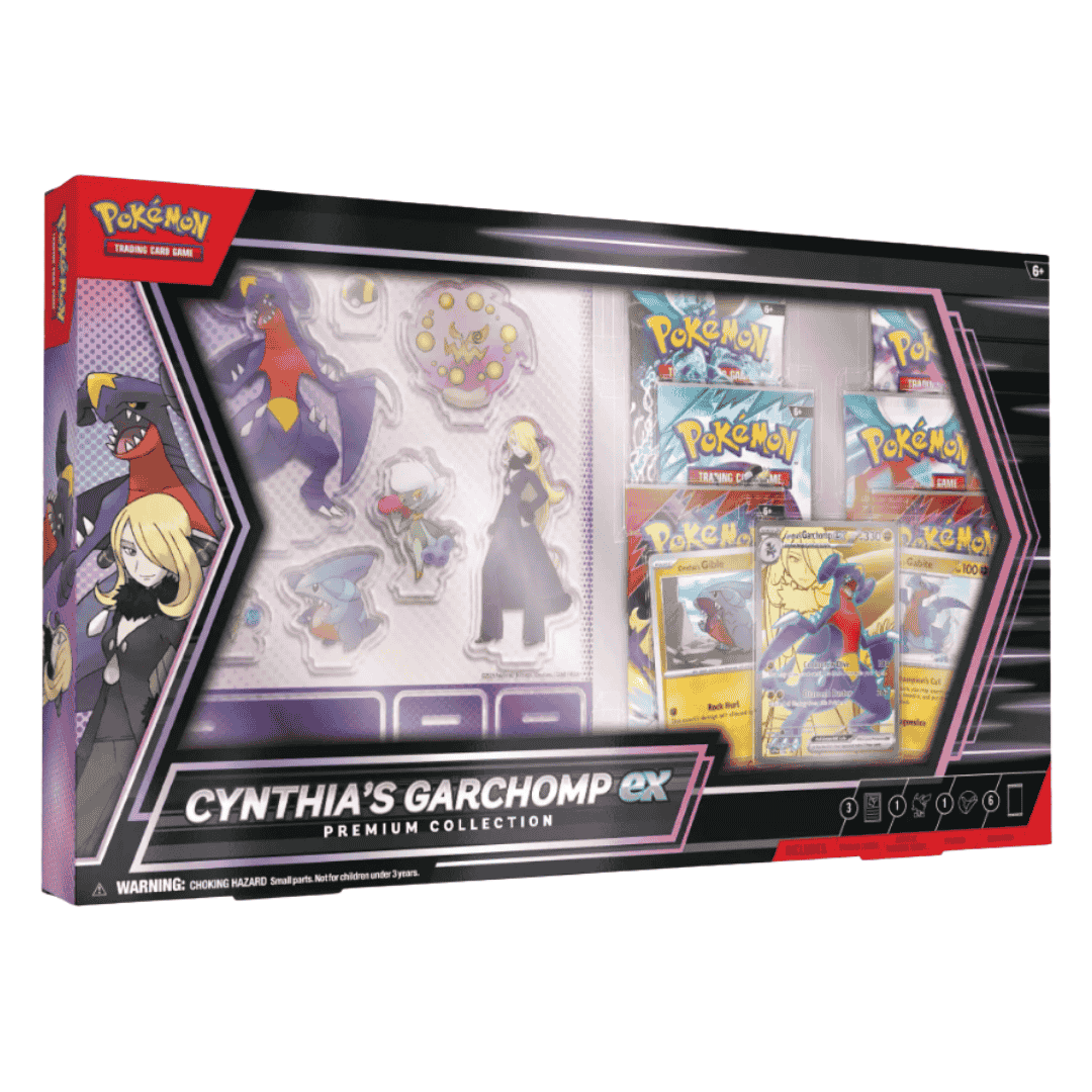 Pokemon Cynthia's Garchomp ex Premium Collection Box