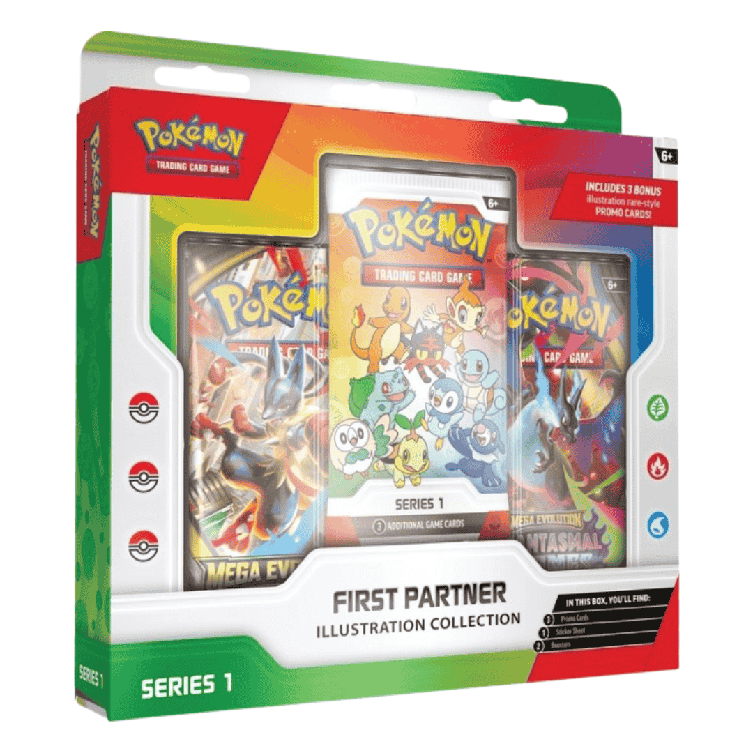 Pokemon First Partner Illustration Collection Series 1 Box
