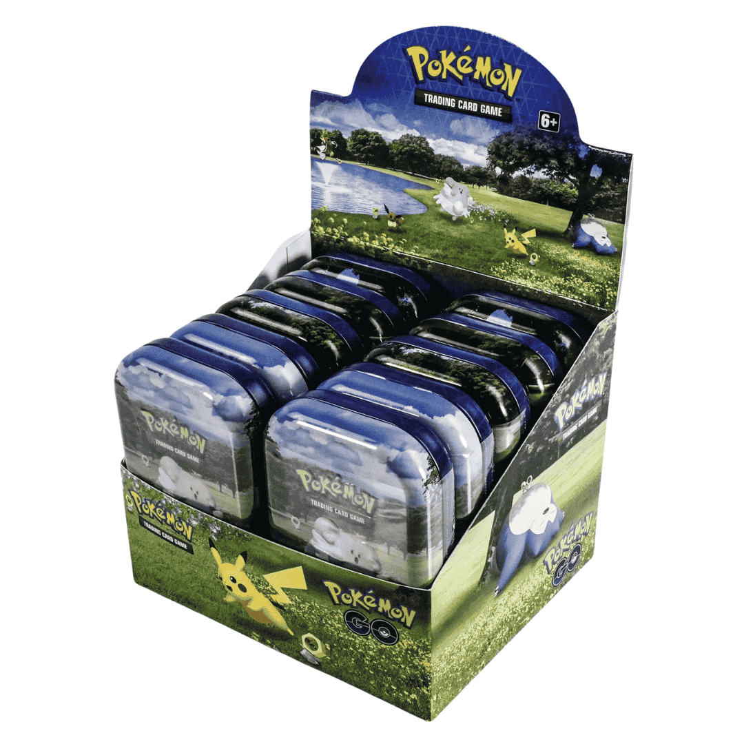 Pokemon GO Mini Tin - 10 Tin Box
