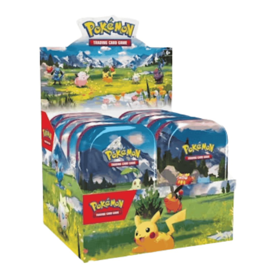 Pokemon Mega Evolution Ascended Heroes Mini Tin 10-Tin Box
