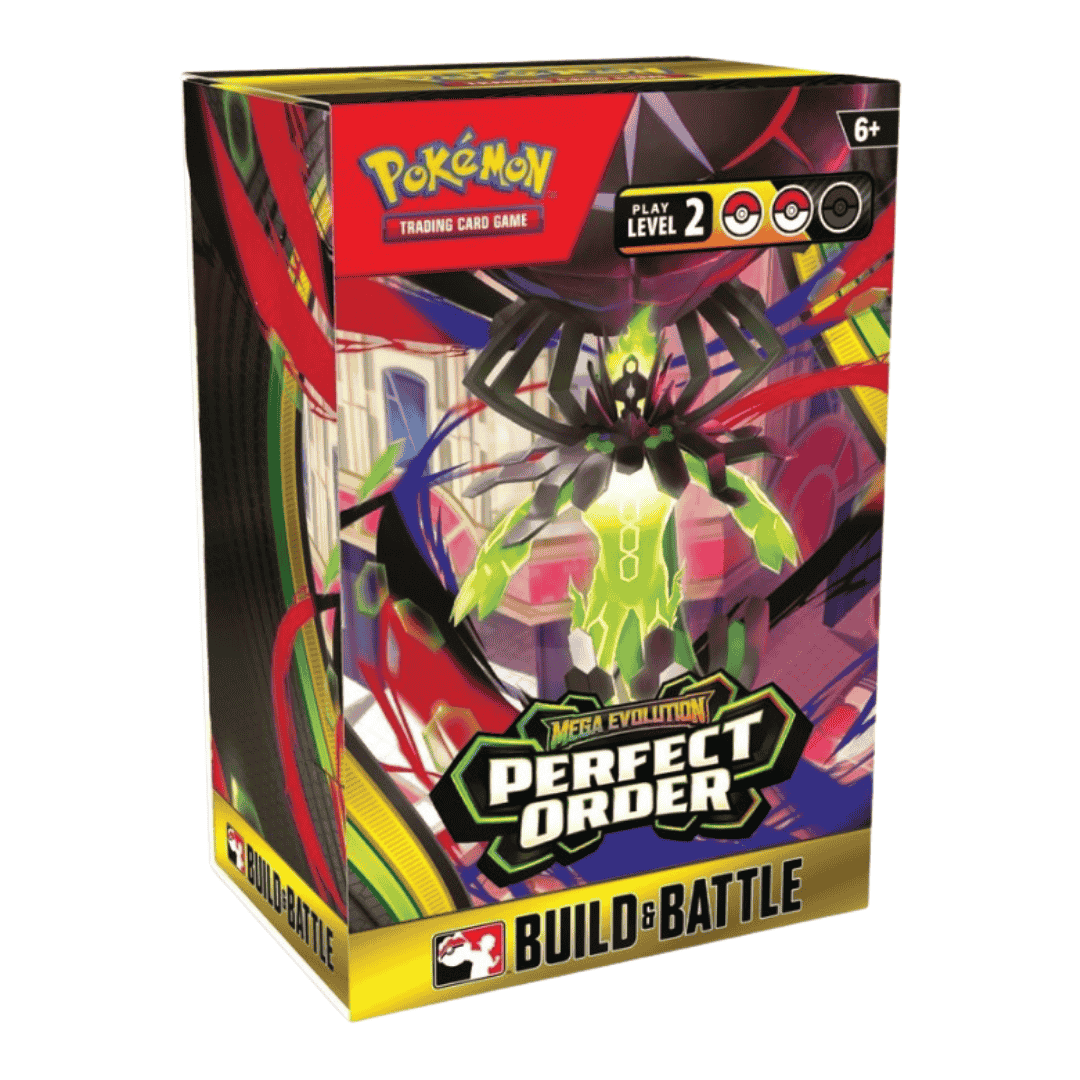 Pokemon Mega Evolution Perfect Order Build & Battle Deck Display