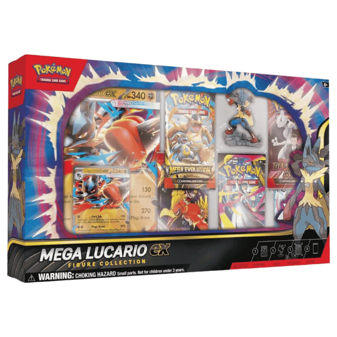 Pokemon Mega Lucario EX Figure Collection Box