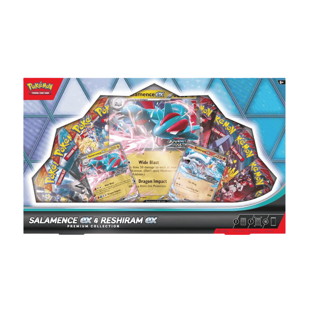 Pokemon Salamence & Reshiram EX Premium Collection Box