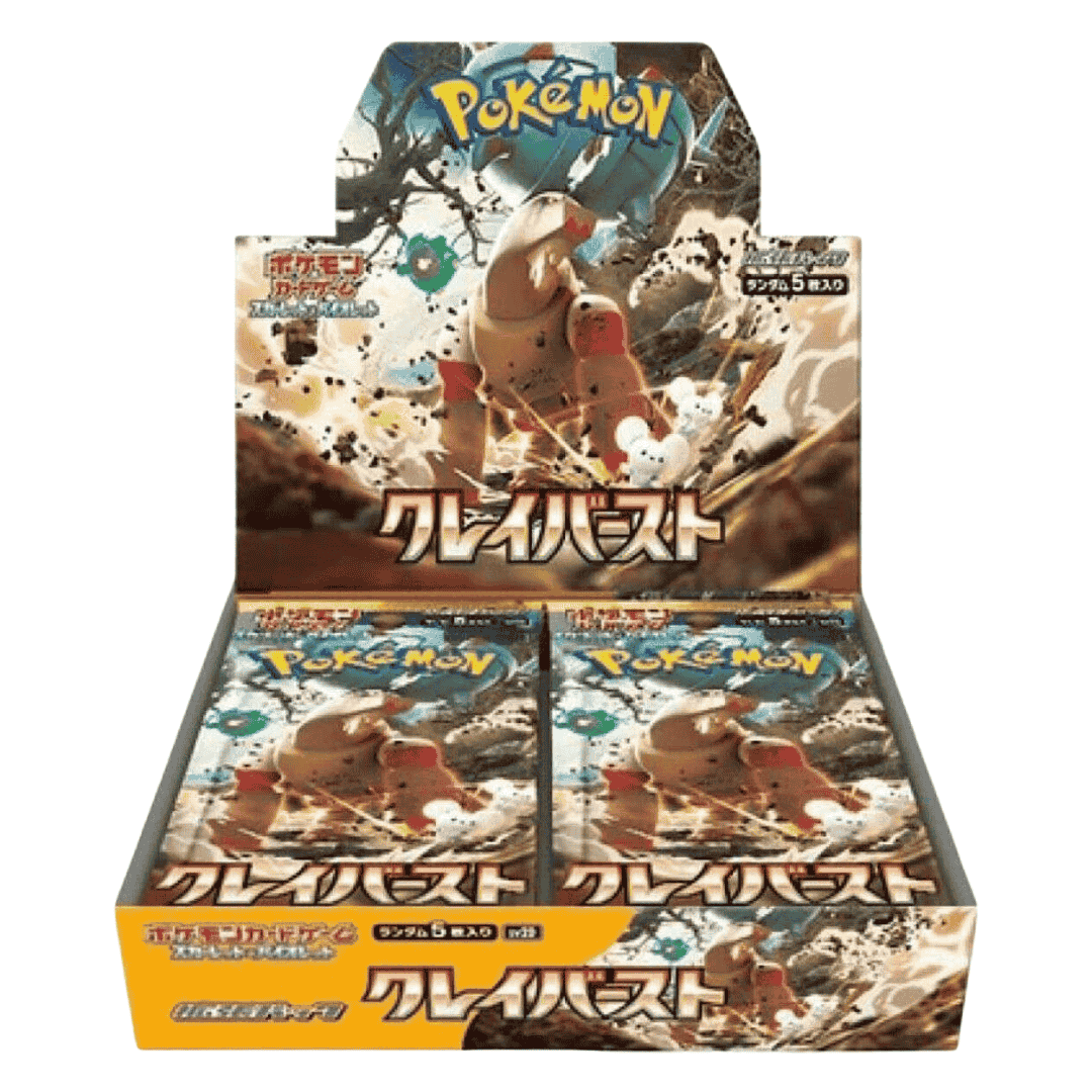Pokemon Scarlet & Violet Clay Burst Booster Box (Japanese)