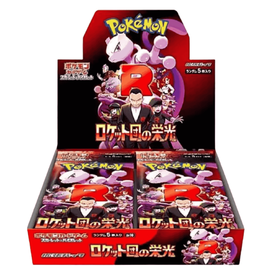 Pokemon Scarlet & Violet Glory of Team Rocket Japanese Booster Box
