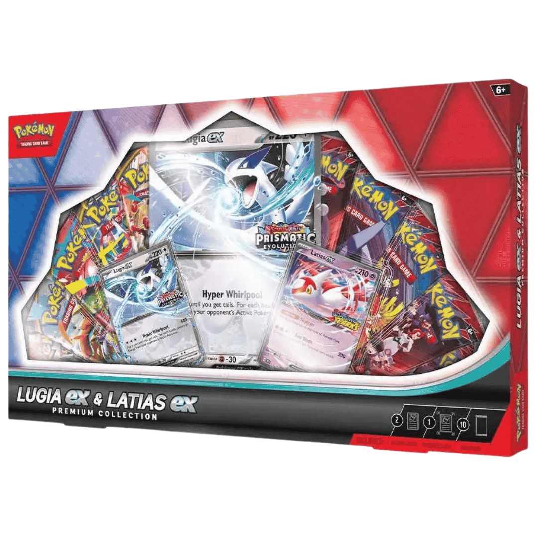Pokemon Scarlet & Violet Lugia ex & Latias ex Premium Collection Box