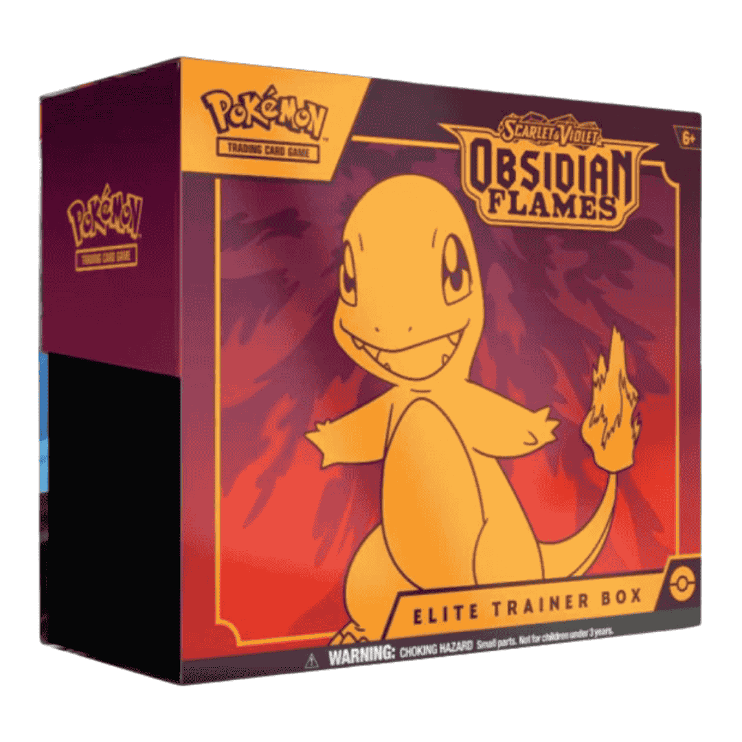 Pokemon Scarlet & Violet Obsidian Flames Elite Trainer Box