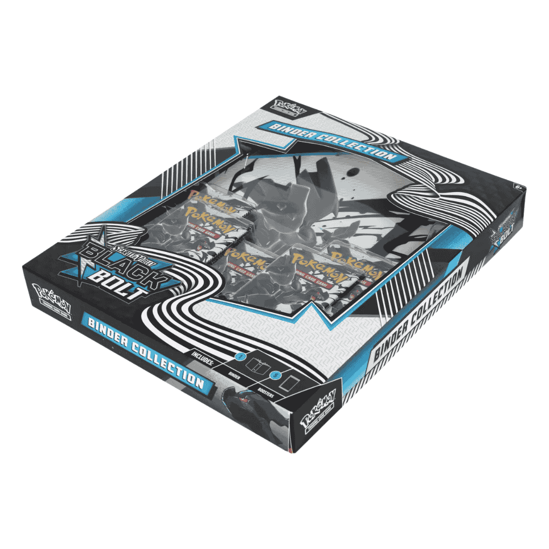 Pokemon Scarlet & Violet SV10.5 Black Bolt Binder Collection Box