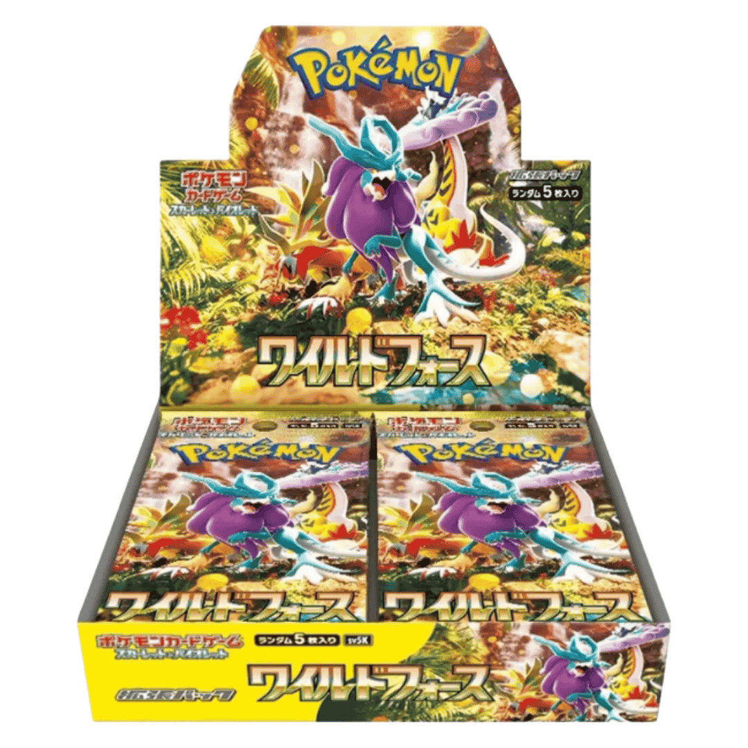 Pokemon Scarlet & Violet Wild Force Japanese Booster Box
