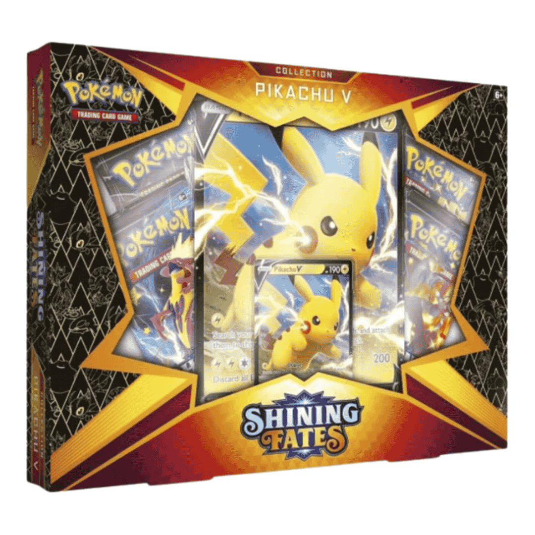 Pokemon Shining Fates Pikachu V Box