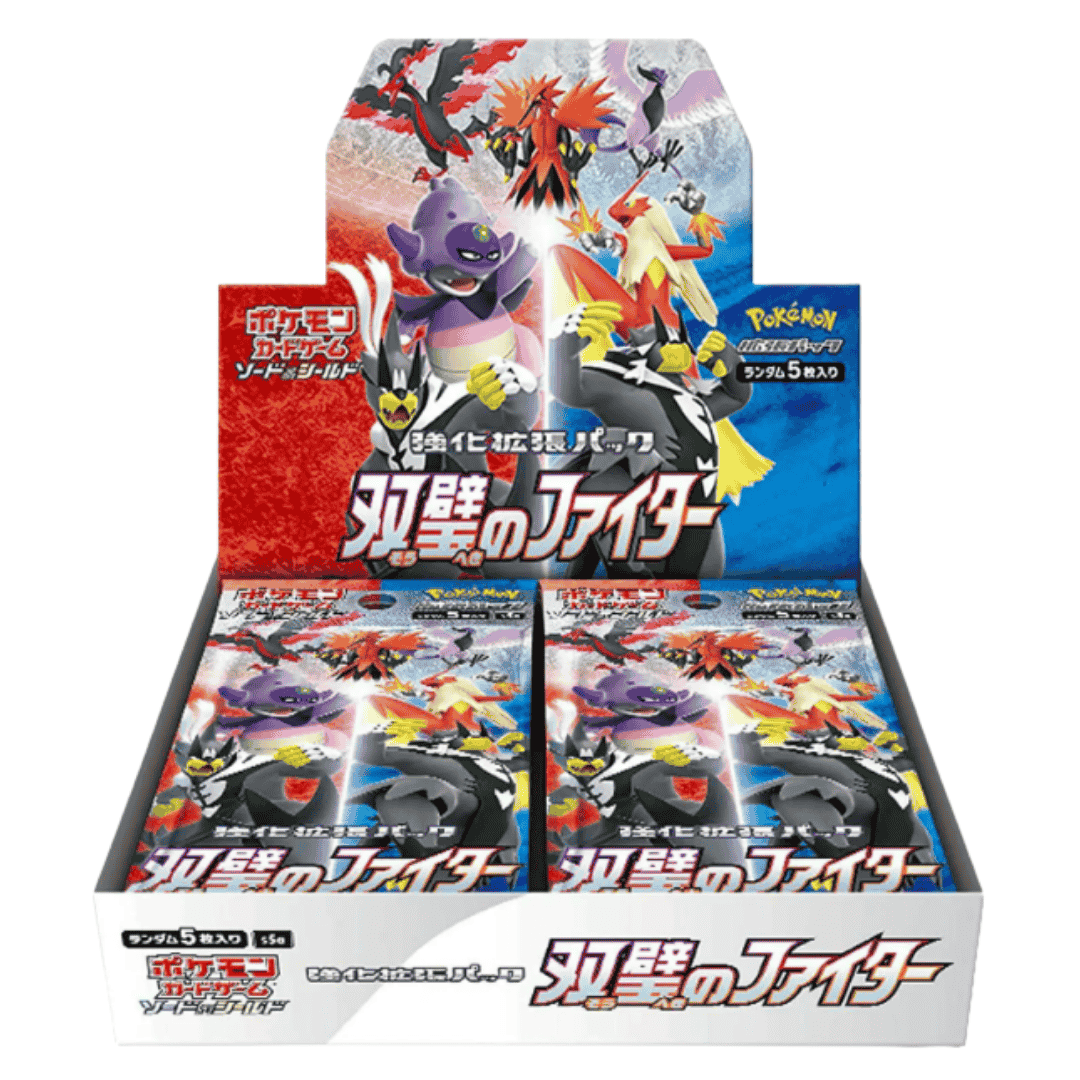 Pokemon Sword & Shield Twin Matchless Fighters Booster Box (Japanese)