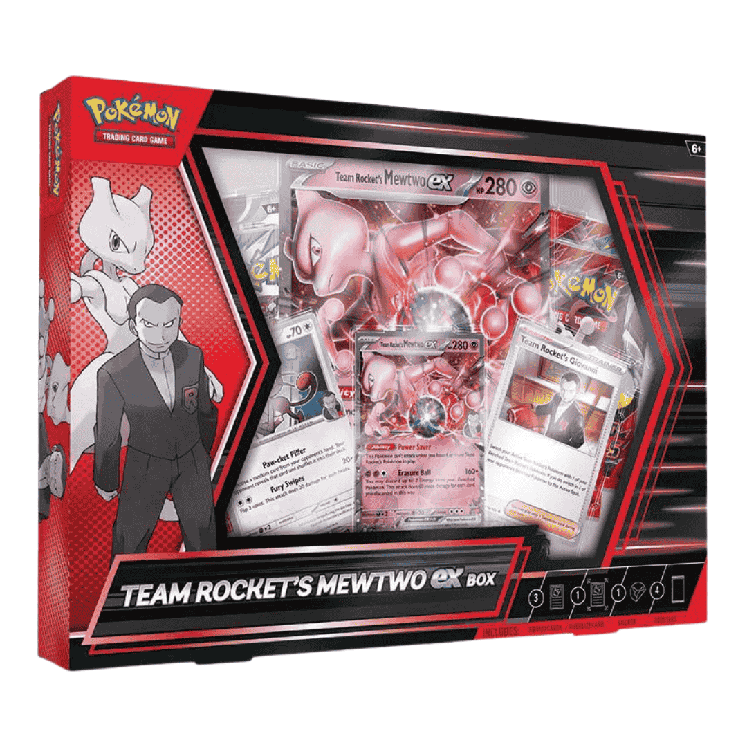 Pokemon Team Rocket's Mewtwo ex Box