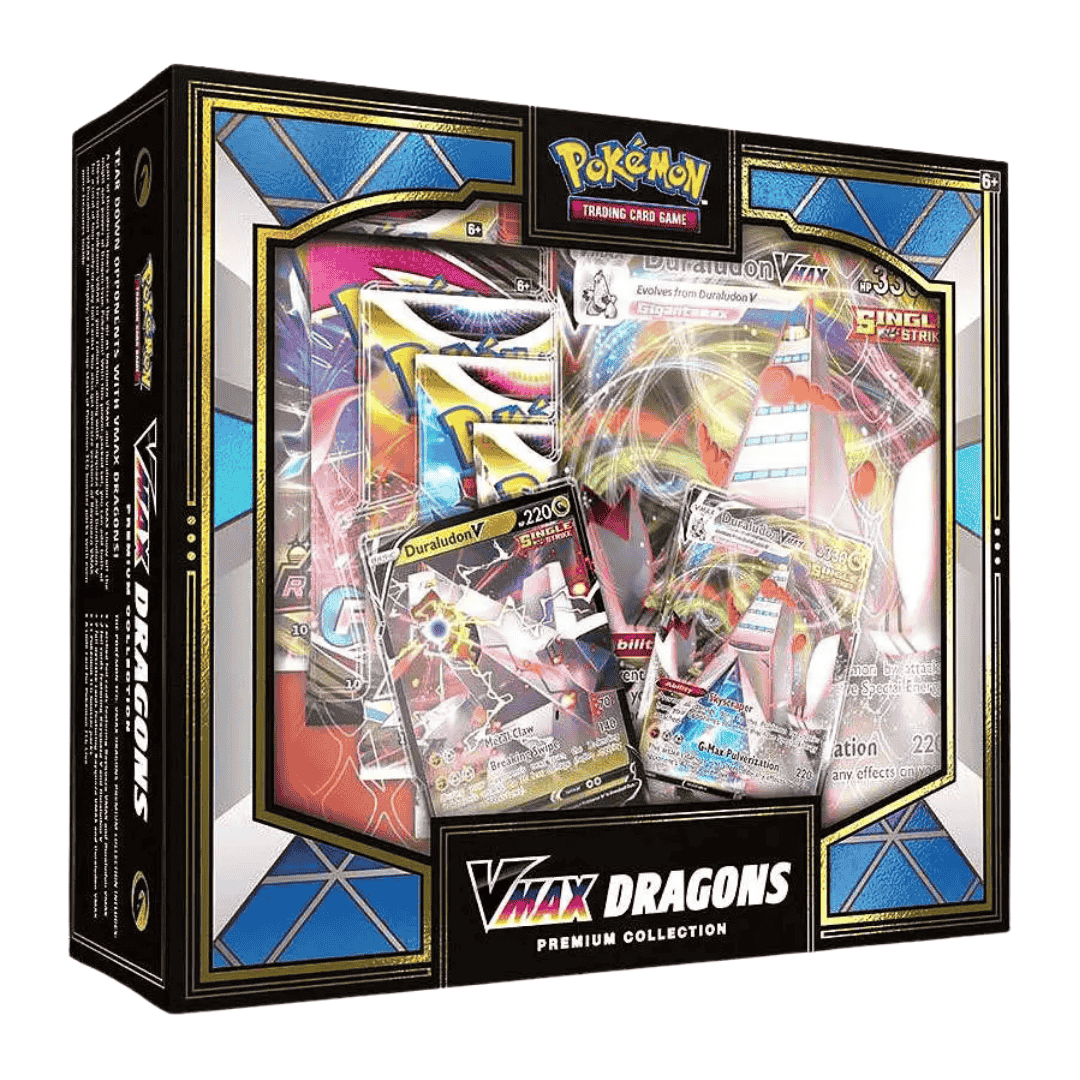 Pokemon VMax Dragons Premium Collection Box