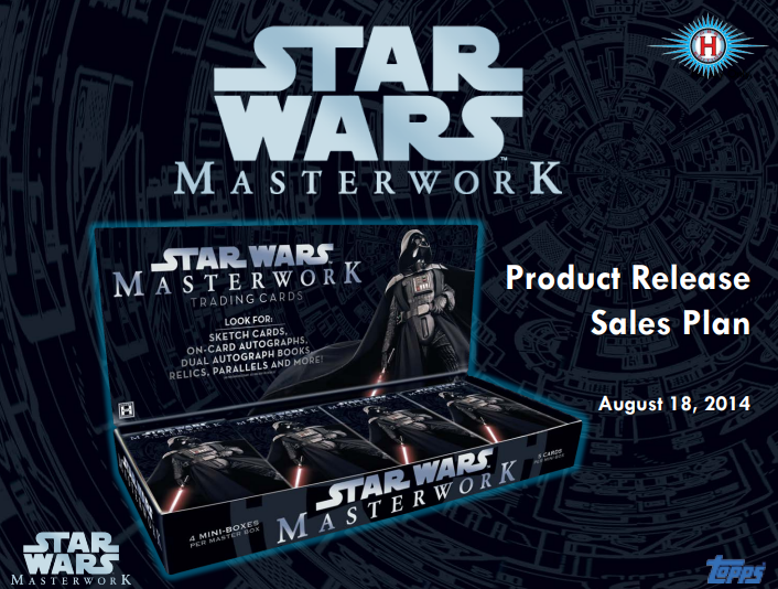 Topps Star Wars Masterwork Hobby 8-Box Case