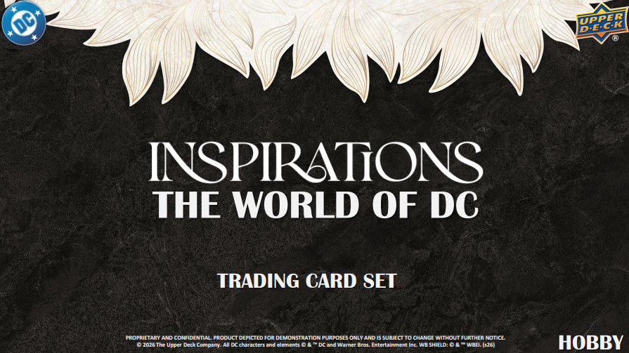 Upper Deck Inspirations The World of DC Hobby Box