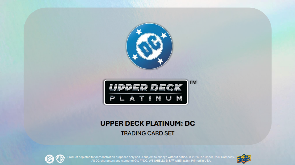 Upper Deck Platinum DC Trading Cards Hobby 8-Box Case