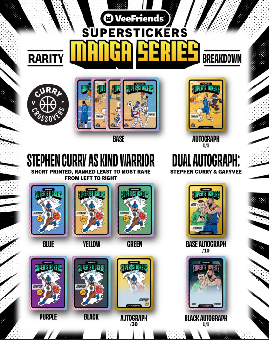 VeeFriends Superstickers Manga Series 12-Box Case