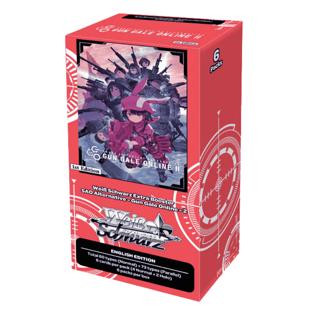 Weiss Schwarz Sword Art Online Alternative - Gun Gale Online 2 Extra Booster Box