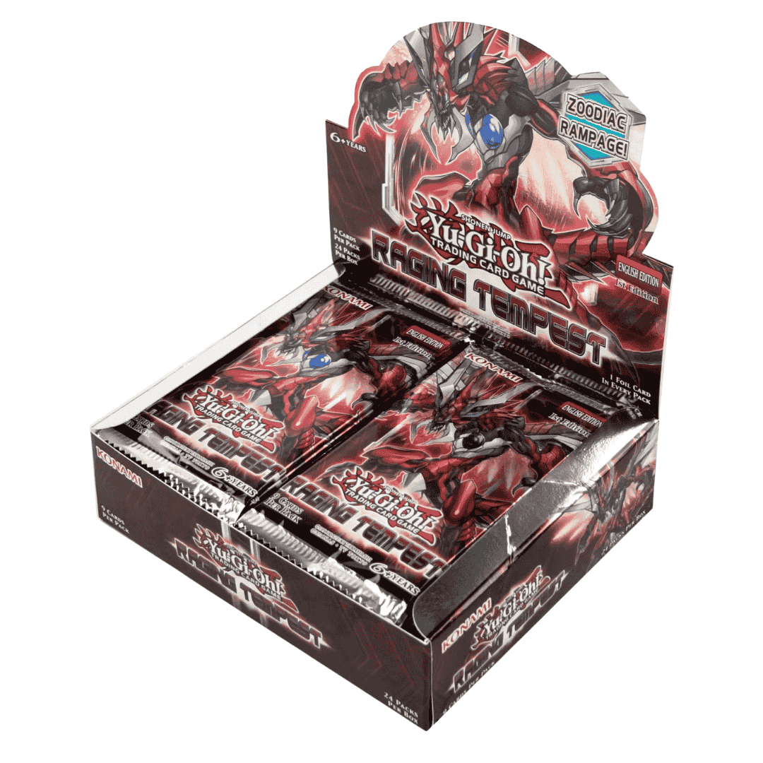 Yu-Gi-Oh! Raging Tempest 1st Edition Booster Box