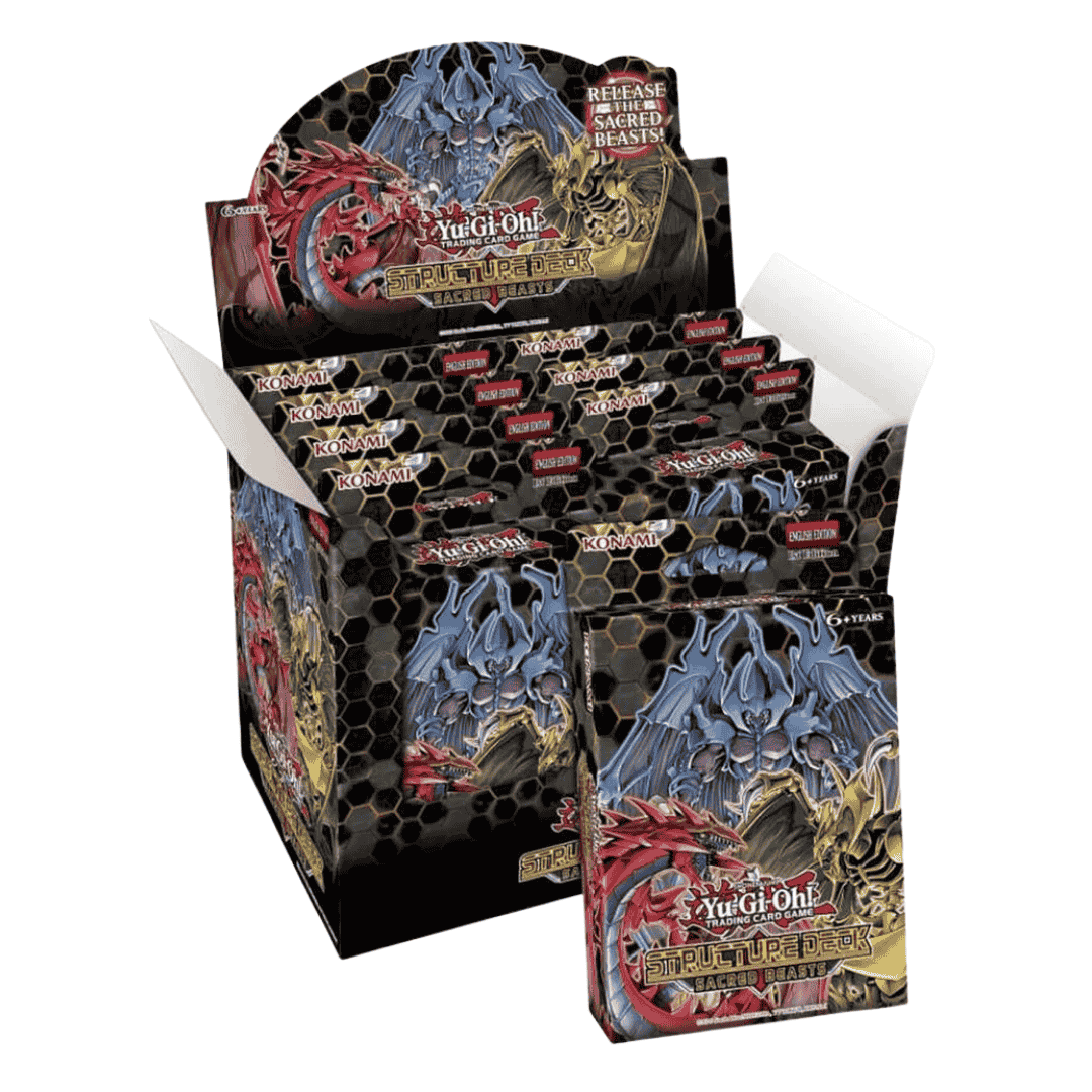 Yu-Gi-Oh! Sacred Beasts 1st Edition Structure Deck Box