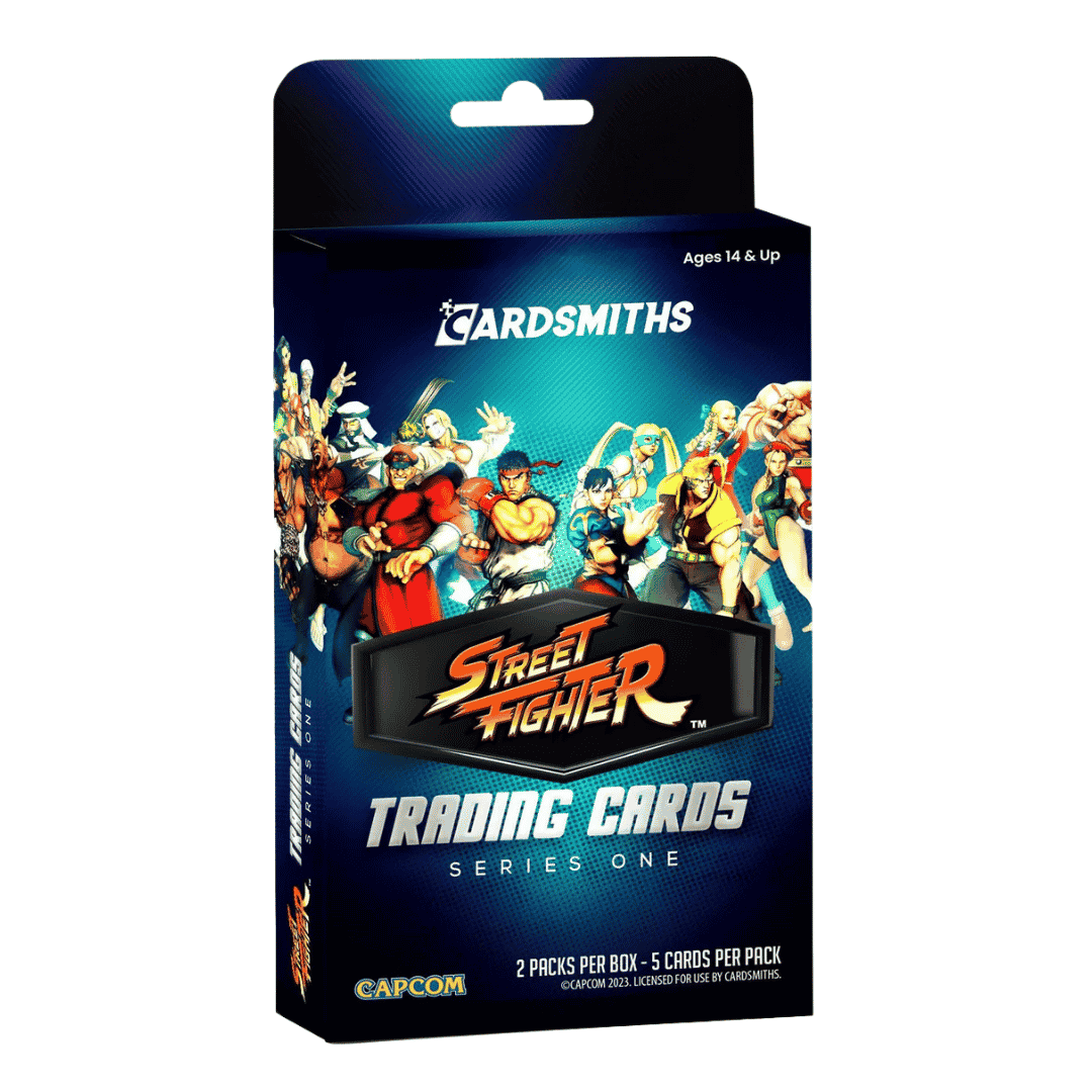 Cardsmiths Street Fighter Trading Cards Series 1 Collector Box